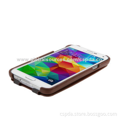 PU Leather Flip Case for Samsung Galaxy S5